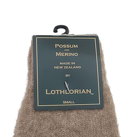 Lothlorian Knit Mittens Womens Small Brown Possum Merino Wool Comfy Cozy Outdoor - Picture 5 of 7